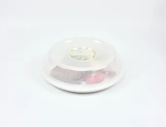 EURO-Teller-Cloche natur-transparent, Ø 225 mm, 40 mm hoch, PP