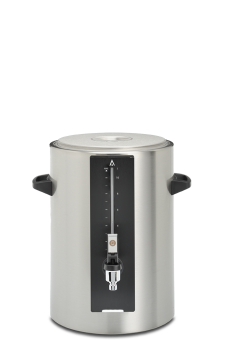 Getränkebehälter CN10e 10 ltr., CNS, beheizt, mit Handgriffen & Schauglas