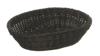 Korb PROFI LINE oval, 23 x 32 cm, PP schwarz