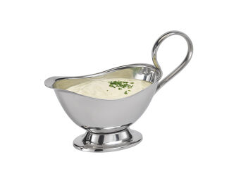 Sauciere NAVA, 0,25 ltr., Edelstahl 18/8 hochglanzpoliert