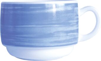 Obertasse BRUSH BLUE, 19 cl