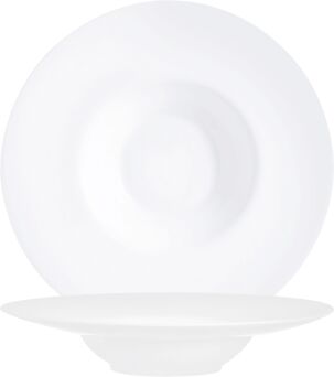 Risottoteller INTENSITY WHITE tief rund Fahne, Ø 29 cm, weiß