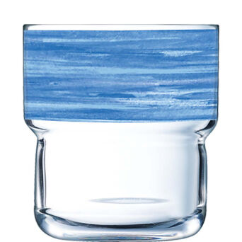 Tumbler BRUSH BLUE, 22 cl