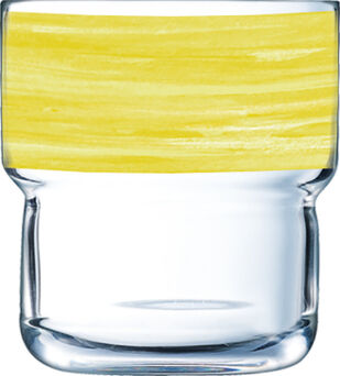 Tumbler LOG BRUSH YELLOW, 22 cl