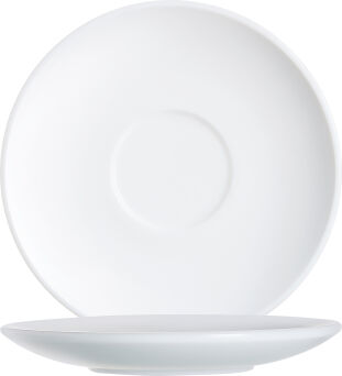 Untertasse RESTAURANT WHITE rund, Ø 14 cm, weiß