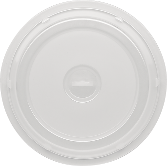 Cloche mit Griff, Ø 22,5 cm, milchig-transparent