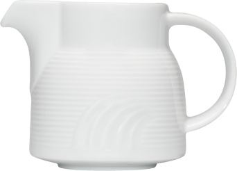 Unterteil zu Kaffeekanne CARAT 0,30 ltr., weiß mit Relief