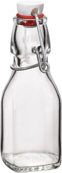 Bügelflasche SWING, 12,5 cl, eckig