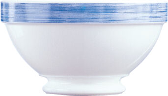 Suppenschale BRUSH BLUE, Ø 13,2 cm
