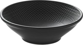 Bowl PINE rund, Ø 20 cm, COAL mit Relief
