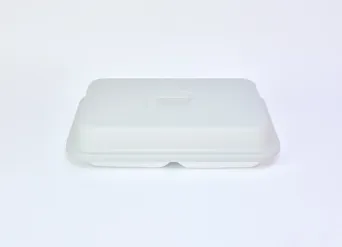 EURO-Abdeckhaube grau, 280 x 195 mm, 40 mm hoch, PBT