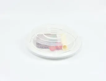 EURO-Teller-Cloche natur-transparent, Ø 250 mm, 44 mm hoch, PP