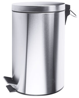 Tretabfalleimer 5 ltr., Edelstahl 18/0 hochglänzend