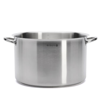 Topf PRIM'APPETY, Ø 40 cm, 25 cm hoch, Edelstahl, Induktionsgeeignet