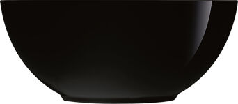 Schale DIWALI BLACK rund, Ø 18 cm, schwarz