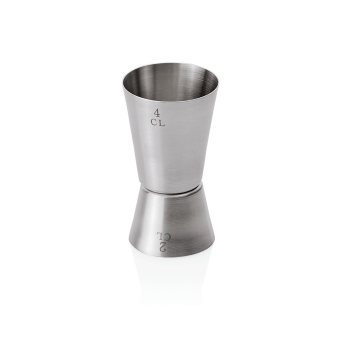 Barmaß/Jigger, 2 + 4 cl, CNS, Ø 4 cm, Höhe 9,5 cm