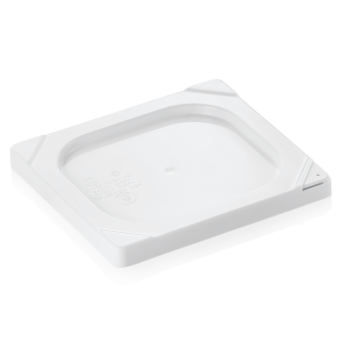GD 1/6, GN 89 Gastronorm-Deckel, PP weiß BPA-frei