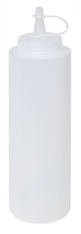 Quetschflasche 350 ml, Neutralweiß