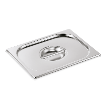 GD 1/2, GN CORE Gastronorm-Deckel mit Löffelaussparung, CNS