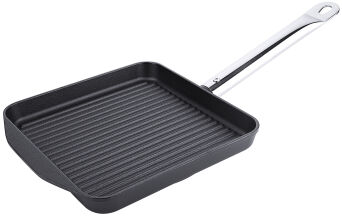 Grillpfanne JÄRNSTRÖM aus Gußeisen, 26 x 24 cm 