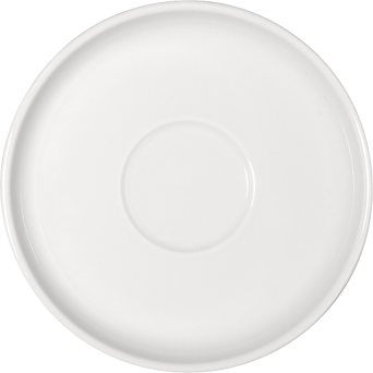 Kombi-Untertasse B1100 rund, Ø 15 cm, weiß