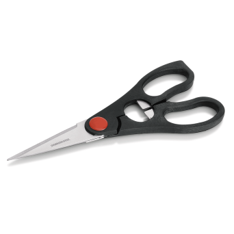Küchenschere, 20 cm lang, Edelstahl/ABS-Kunststoff schwarz