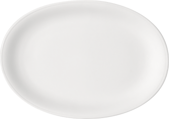Platte BONN/BISTRO oval, 29 x 20 cm, weiß