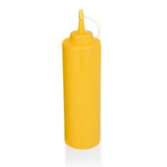 Quetschflasche 700 ml, Kunststoff gelb