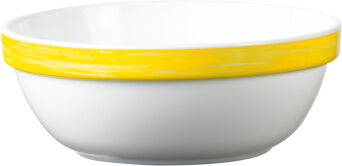 Schale BRUSH YELLOW, Ø 12 cm