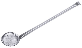Schaumlöffel groß, Ø 25 cm, Edelstahl 18/10
