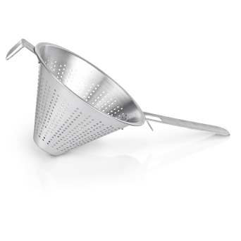 Spitzsieb mit Perforierung, Ø 23 cm, CNS