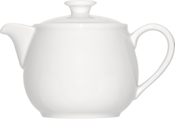 Teekanne BONN/BISTRO mit Deckel, 0,40 ltr., weiß