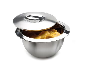 Thermoschüssel mit Deckel, 1,8 ltr., Edelstahl