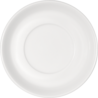 Kombi-Untertasse B1100 rund, Ø 14 cm, weiß