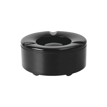 Windaschenbecher Ø 10 cm, Duroplast schwarz