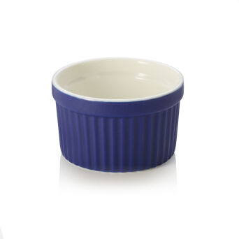 Ragout Fin Schälchen, Ø 7 cm, blau mit Relief