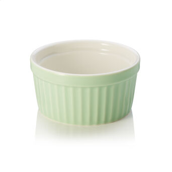 Ragout Fin Schälchen, Ø 9 cm, mint mit Relief