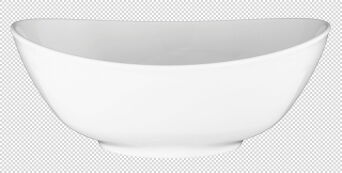 Schüssel MERAN 5240 oval, 25,5cm, weiß