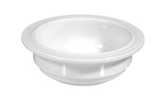 Dessertschale VITALIS rund, Ø 12 cm, weiß mit Relief