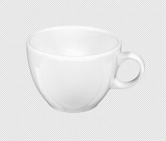 Kaffee-Obertasse MERAN 1163, 0,18 ltr., weiß