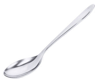 Servierlöffel 22 cm lang, Edelstahl 18/10 seidenmatt glänzend