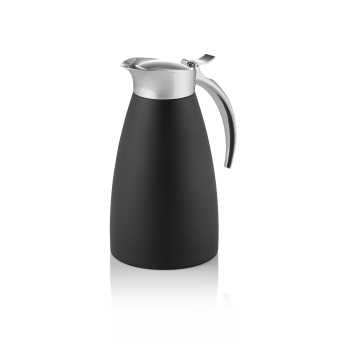 Isolierkanne 0,6 ltr., CNS 18/8 schwarz