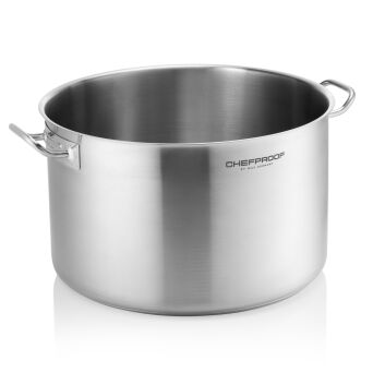 Fleischtopf CHEFPROOF Ø 40 cm, Edelstahl 18/10, Induktionsgeeignet