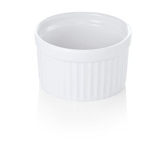 Ragout Fin Schälchen, Ø 7 cm, weiß mit Relief
