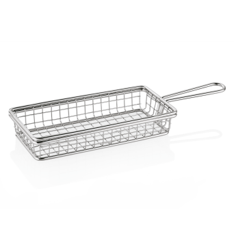Servier-Frittierkorb flach, 21,5 x 11 cm, CNS