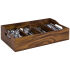 Besteckbehälter ACACIA, 51 x 28 cm, Holz braun