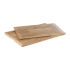 Brotschneidebrett 2-teilig, 53 x 32,5 cm, Holz braun