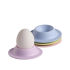 Eierbecher EGGY bunt matt, Ø 8,5 cm, 4er Set