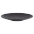 Teller NERO rund flach, Ø 26 cm, Melamin schwarz