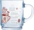 Bockbecher mit Dekor, 25 cl, 0,2l /-/